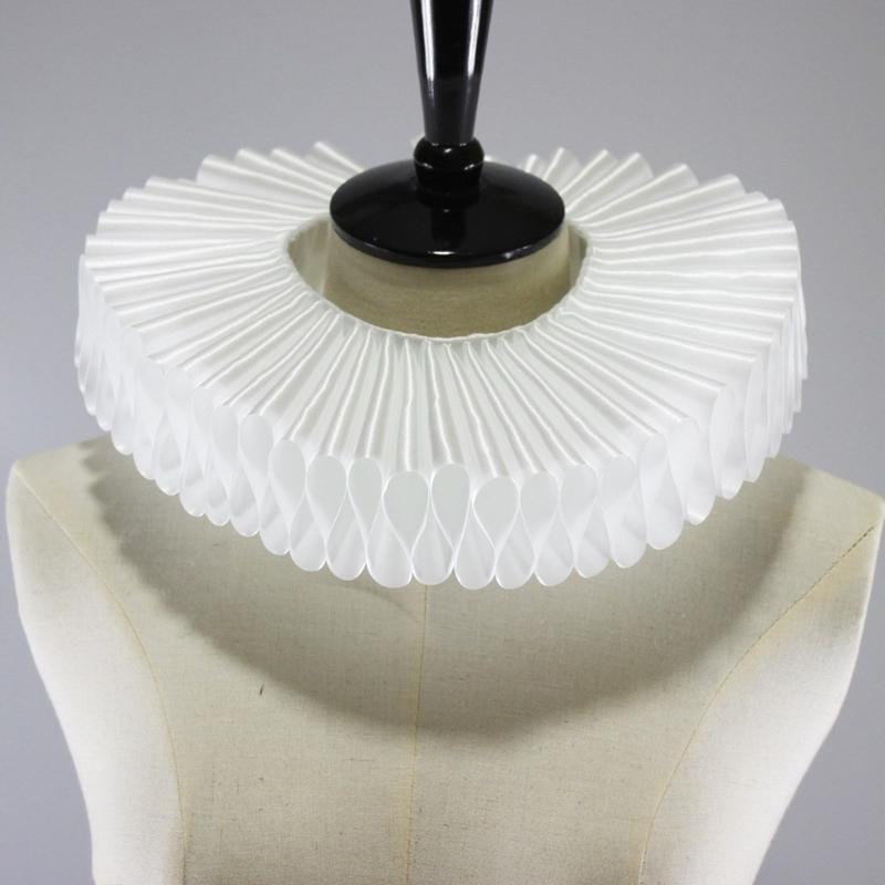 Women'S Fashion Victorian - 50le Elizabethan Fake kraag clown kraag