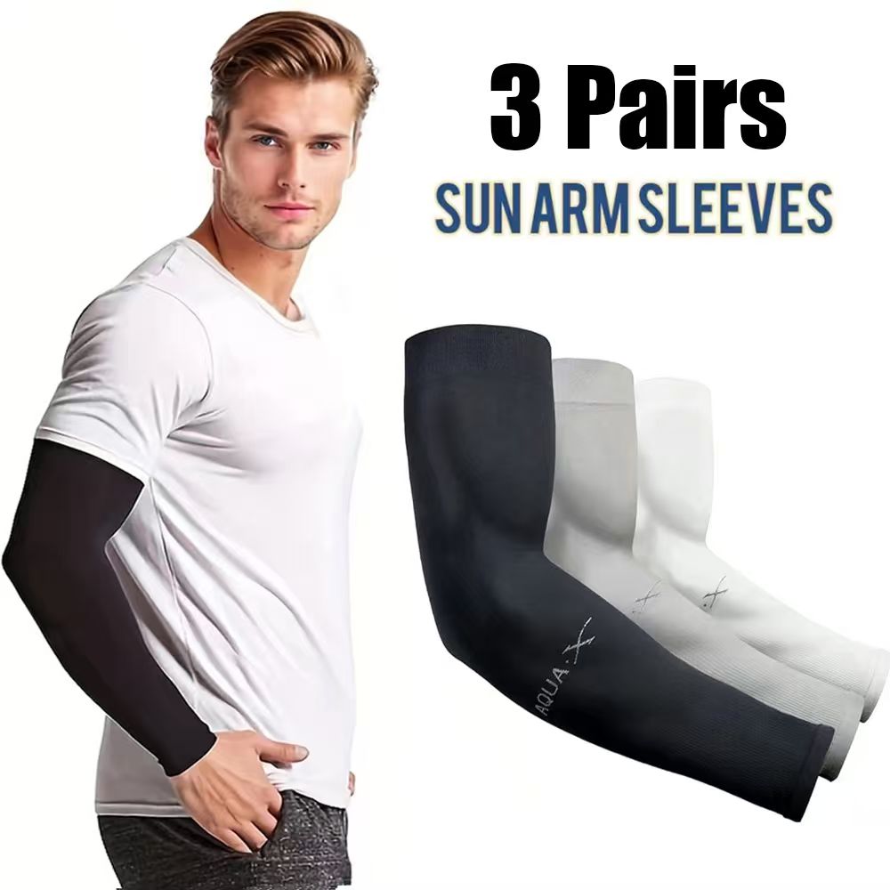 Women'S Fashion Underwear - 3 paar modieuze zonnebeschermende mouwen van