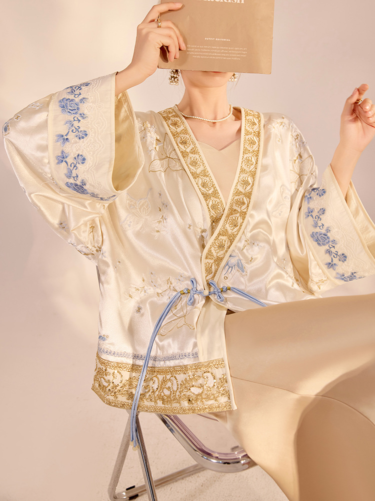 Women Fashion Jackets - 2026 Lente Luxe Nieuwe Chinese Vlinderborduurwerk