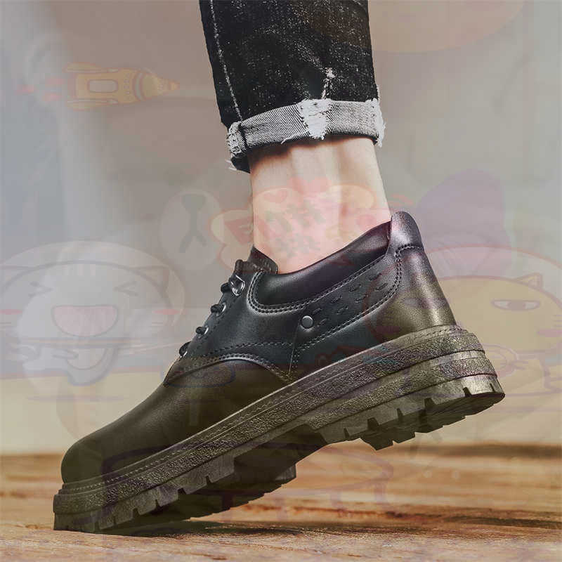 Women Fashion Brand Name Ideas - Donker natuurlijk leer Mode-sneakers Tennis Herensneakers