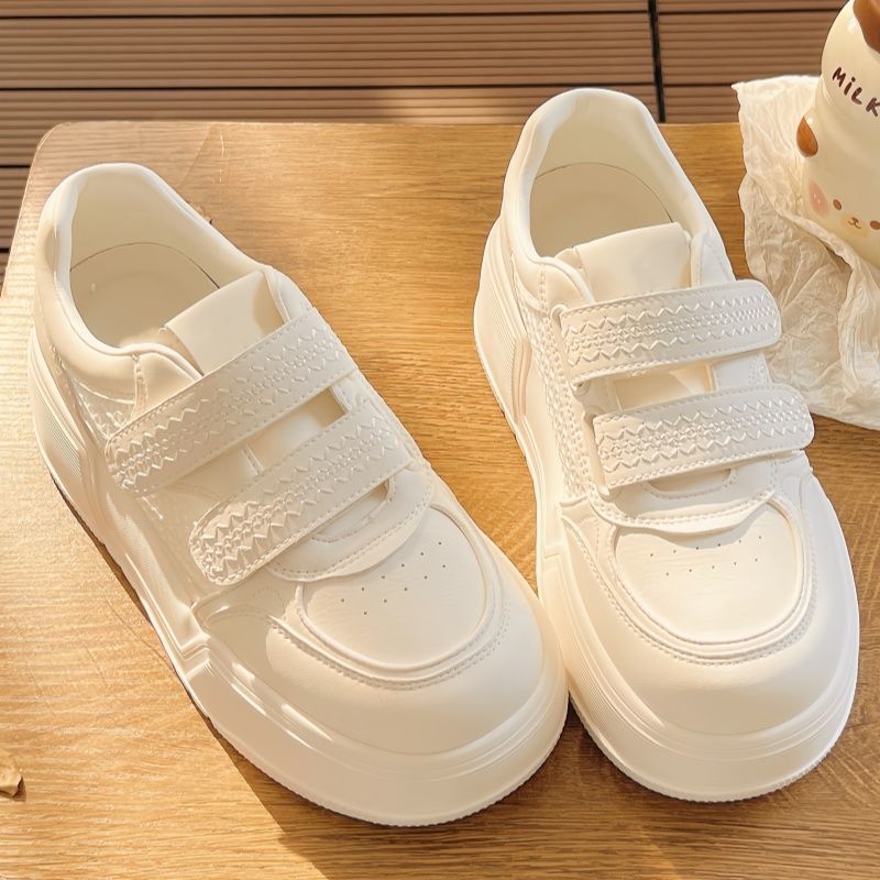 Women'S Fashion Velcro Sneakers - Velcro Platform Sneakers Dames 2026 Hoogteverhogende
