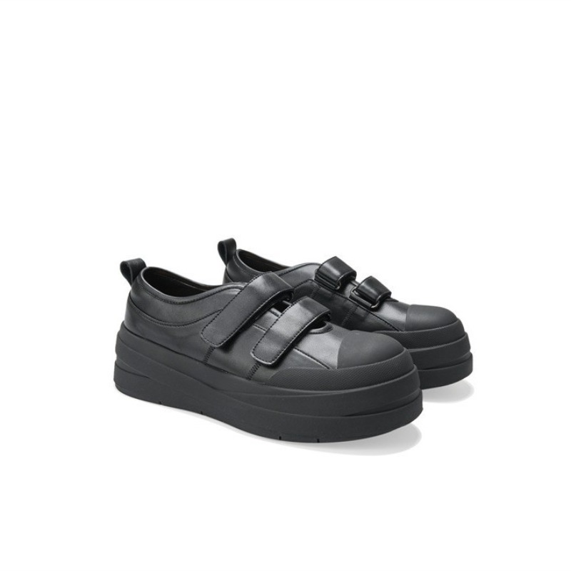 Women'S Fashion Velcro Sneakers - Holle ademende koekjesschoenen met dikke zolen