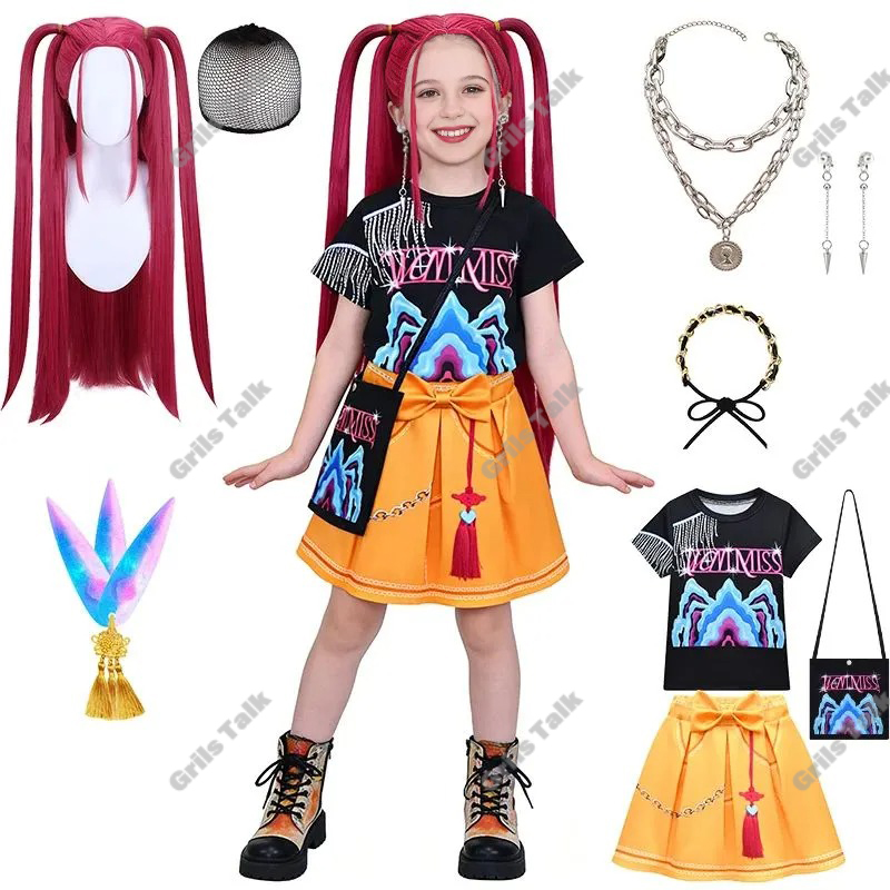 Women Fashion Jackets - Meisjes Anime Cosplay Kostuum 3D Gedrukte