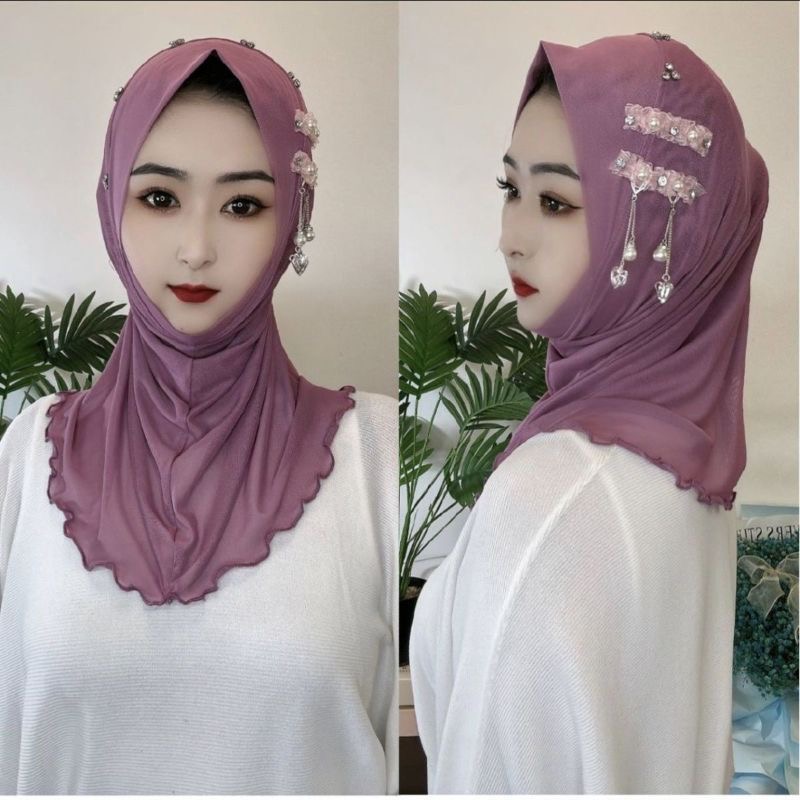 Hijab moslimvrouwen shawl hoof - Women Fashion Malaysia recensie en prijs