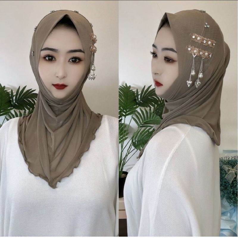 Hijab moslimvrouwen shawl hoof - Women Fashion Malaysia recensie en prijs