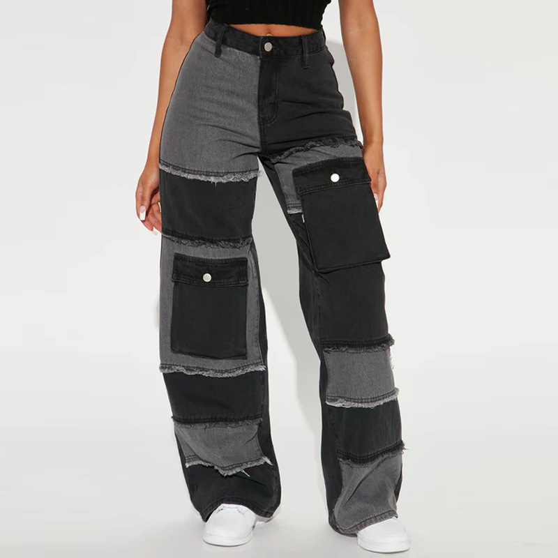 Utility-stijl jeans met meerde - Women'S Fashion Utility Pants recensie en prijs