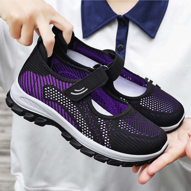 Zomer dames ademende mesh spor - Women'S Fashion Velcro Sneakers recensie en prijs
