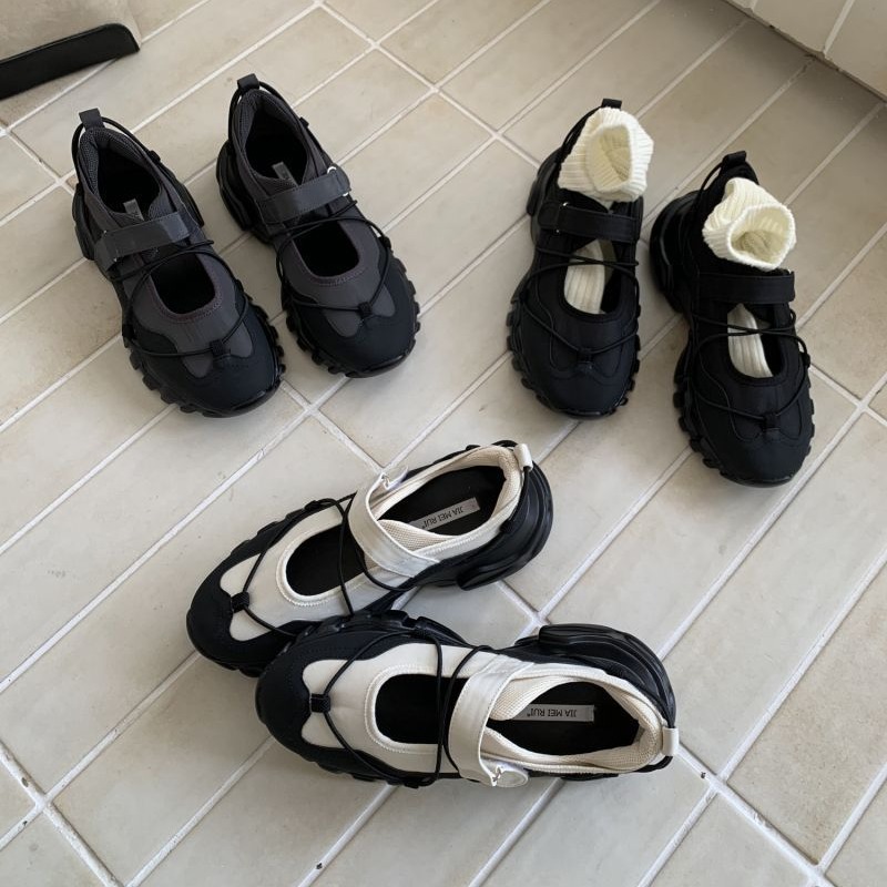 Sportieve Mary Jane-schoenen m - Women'S Fashion Velcro Sneakers recensie en prijs