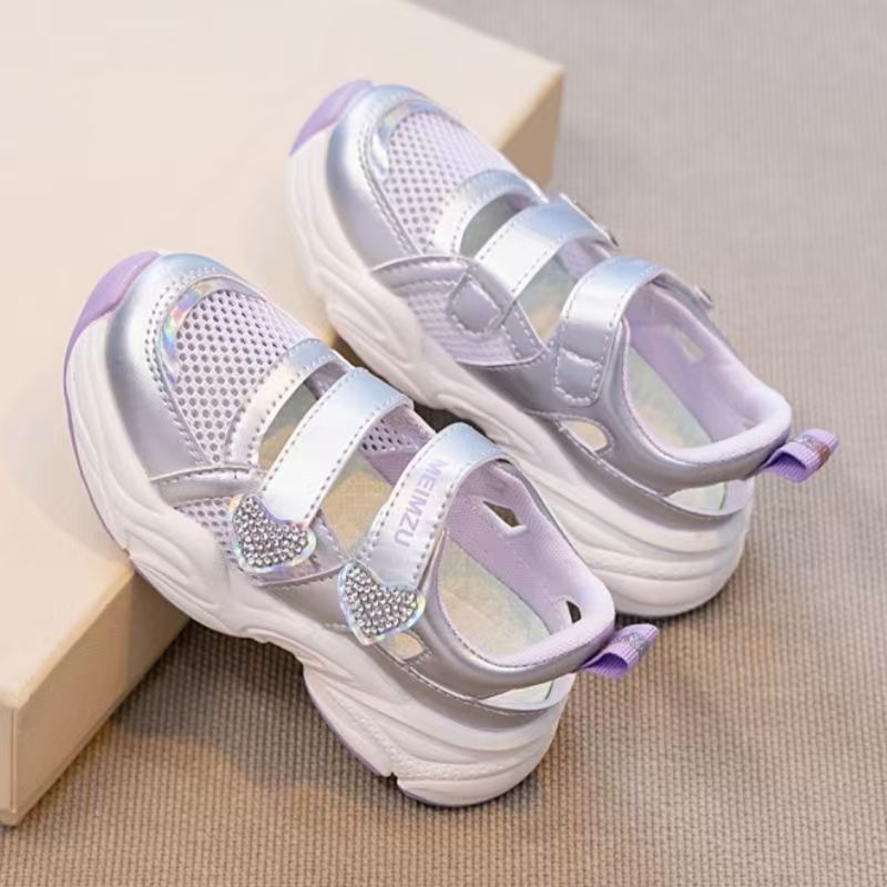 Zomer Nieuwe Meisjes Mesh Holl - Women'S Fashion Velcro Sneakers recensie en prijs