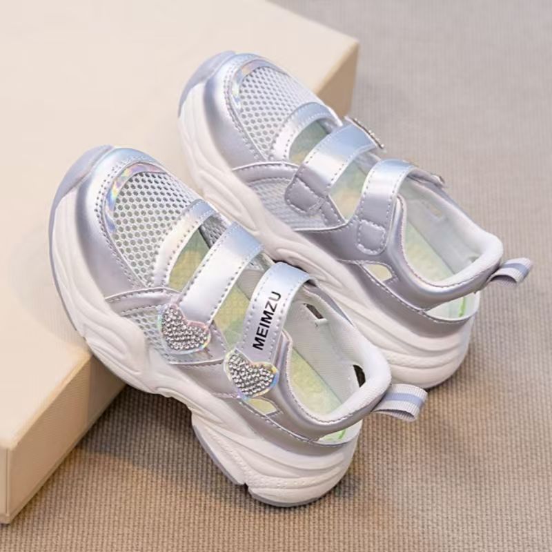 Zomer Nieuwe Meisjes Mesh Holl - Women'S Fashion Velcro Sneakers recensie en prijs