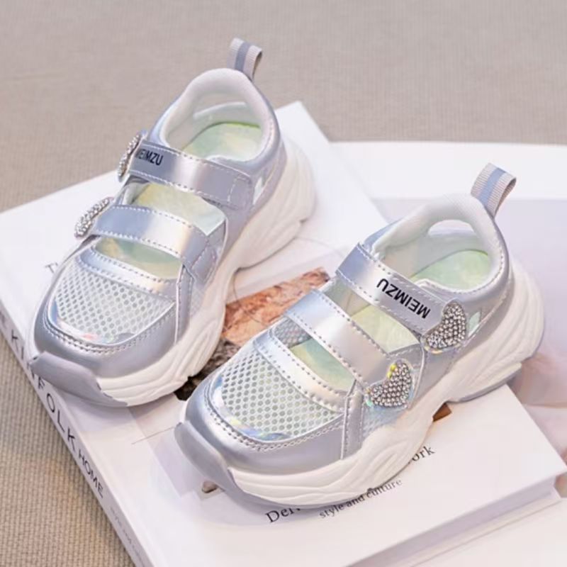 Zomer Nieuwe Meisjes Mesh Holl - Women'S Fashion Velcro Sneakers recensie en prijs