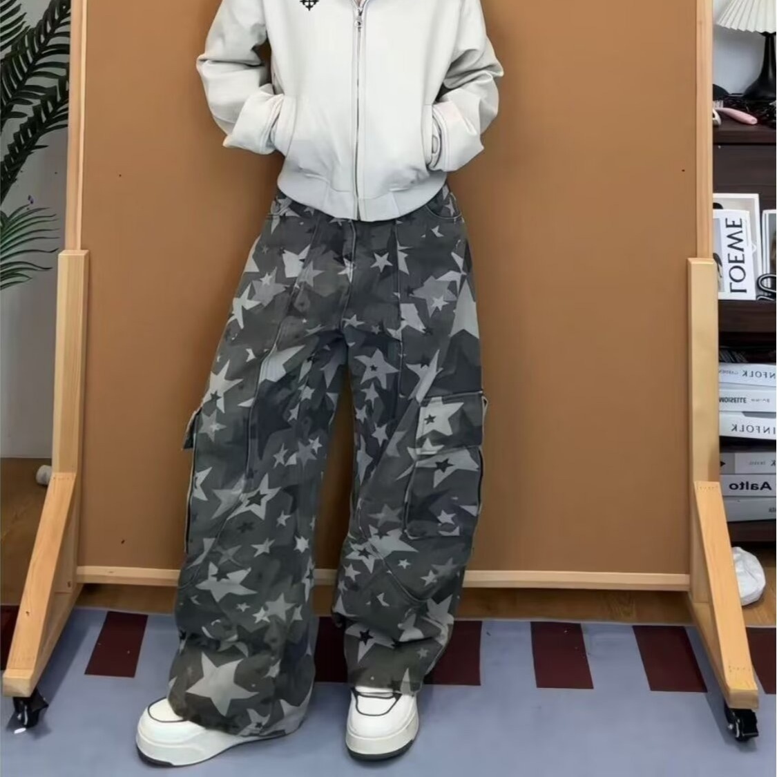 Dames Camo Cargo Broek Hoge Ta - Women'S Fashion Utility Pants recensie en prijs